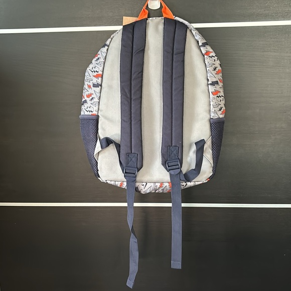 Pep Rally Gray Bolt Backpack - Picture 12 of 16